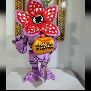 Stranger Things Demogorgon Halloween Greeter NWT Plush